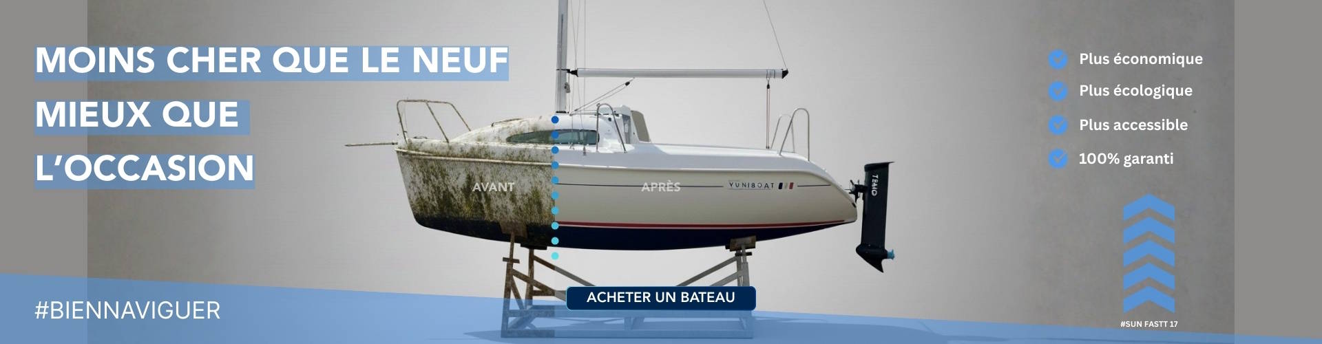 Offrez une seconde vie à votre bateau