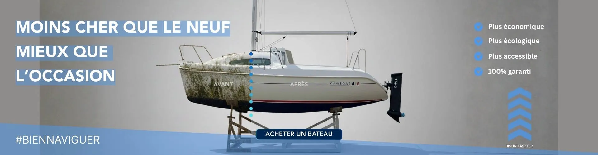 Offrez une seconde vie à votre bateau